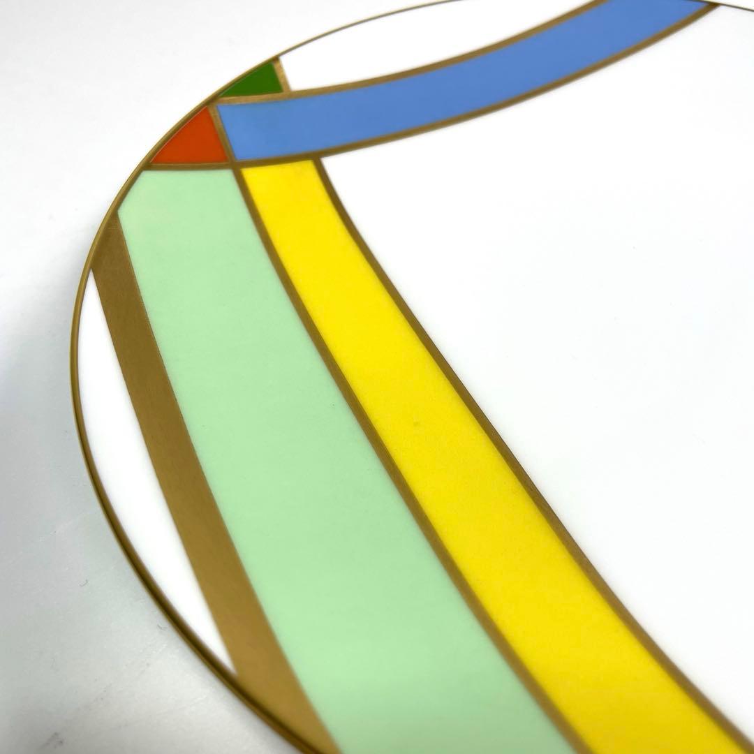 希少 大倉陶園 モンドリアン 廃盤品 プレート 19㎝ 6枚セット