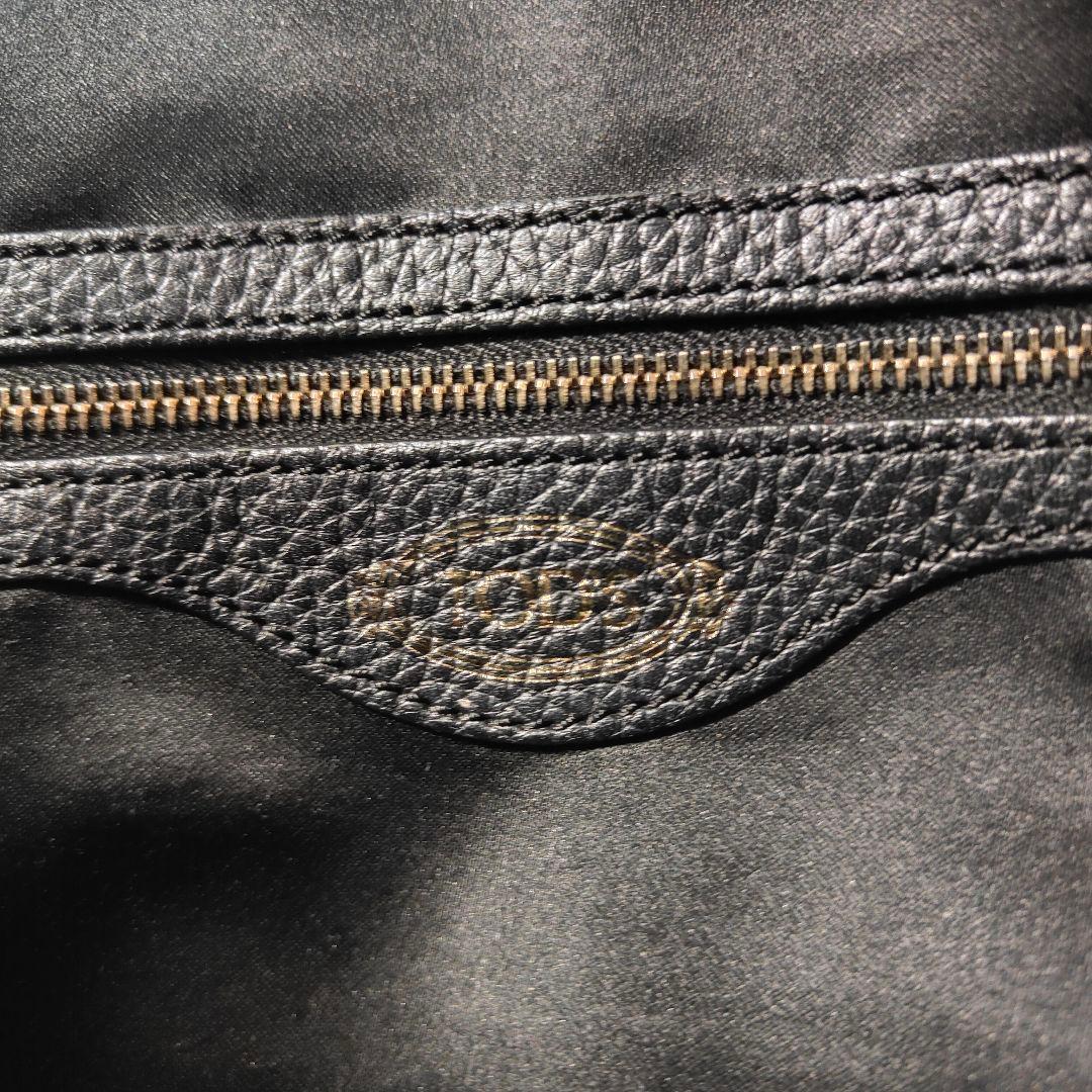 美品✨付属品完備✨トッズ オールレザー シボ革 2WAY ショルダーバッグ