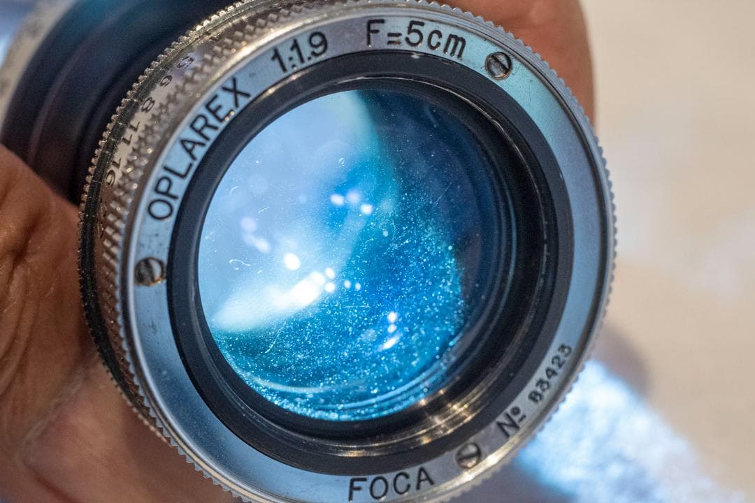 仏フォカ　オプラレックス　1.9／5cm レンズ　FOCA OPLAREX　レア
