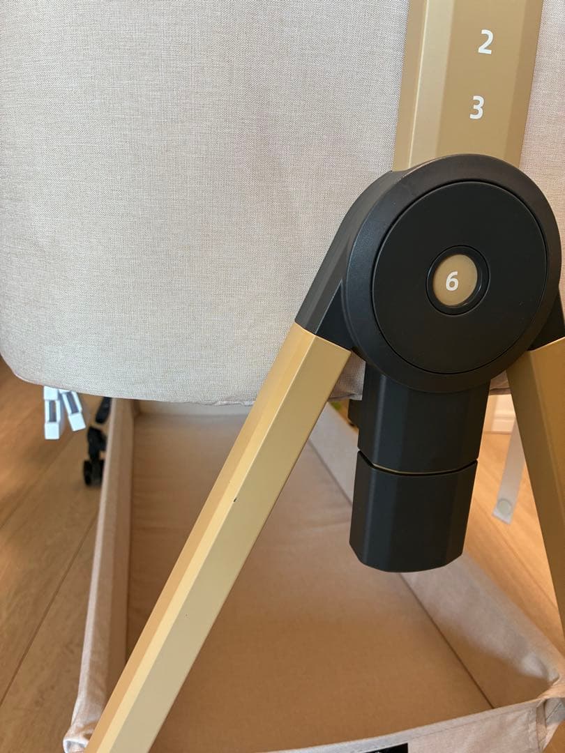 HZDMJベビーベッド(ベージュ)&IKEAのサイドポケット