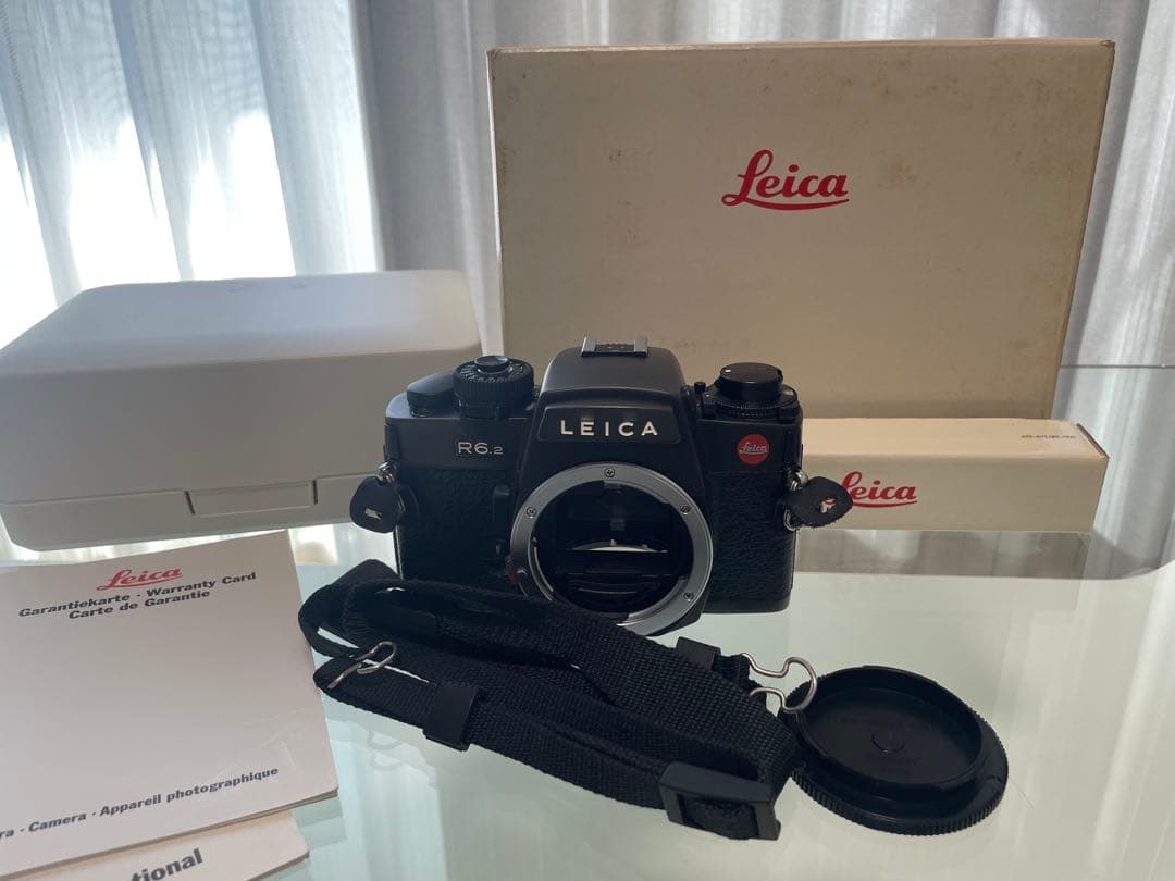 Leica ライカ フィルム一眼レフ R6.2ブラックボディ