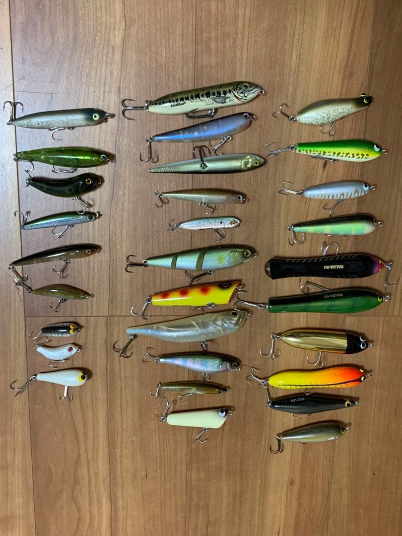 バスルアー　まとめ売り　122個