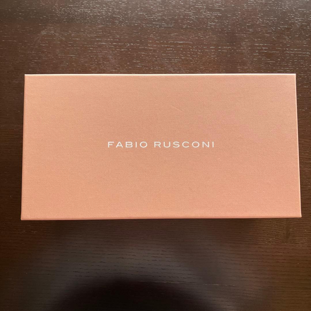 FABIO RUSCONI ブラック フラットシューズ 36