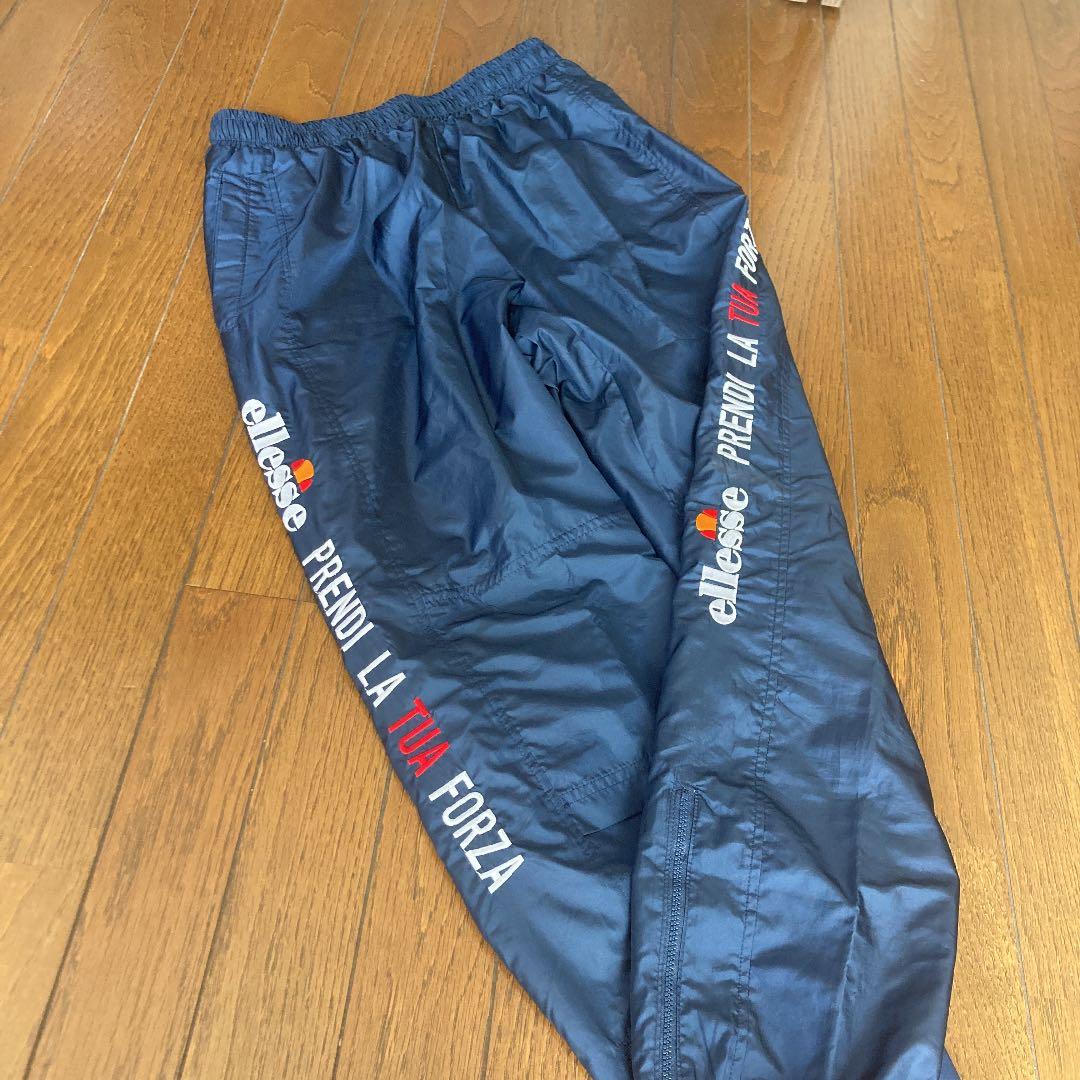 ellesse ウィンドブレーカー ネイビー Lサイズ 上下セット