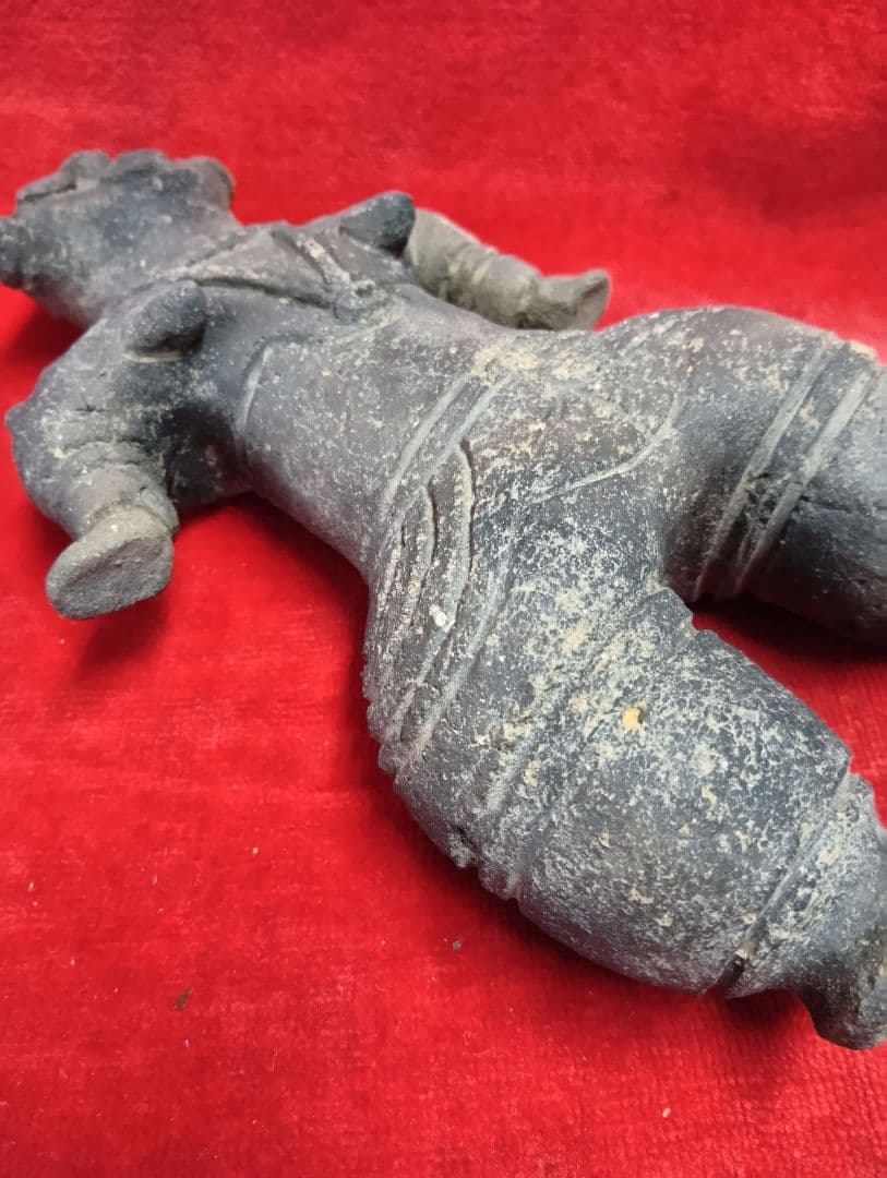 安⚫遮光器土偶　青森県出土(7-71)