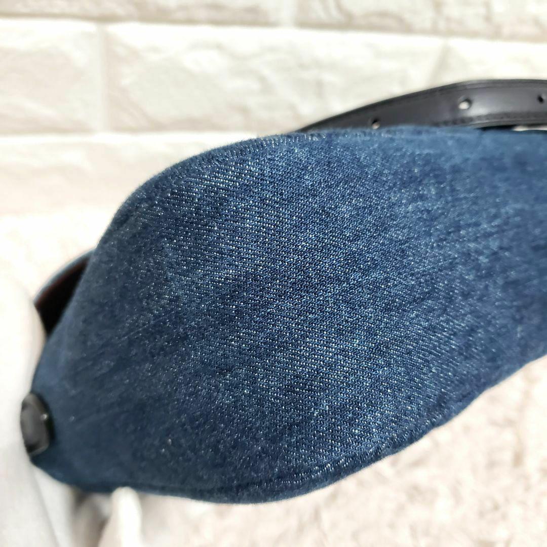 コーチ COACHデニムキルティング2wayショルダーハンドバッグ 極美品
