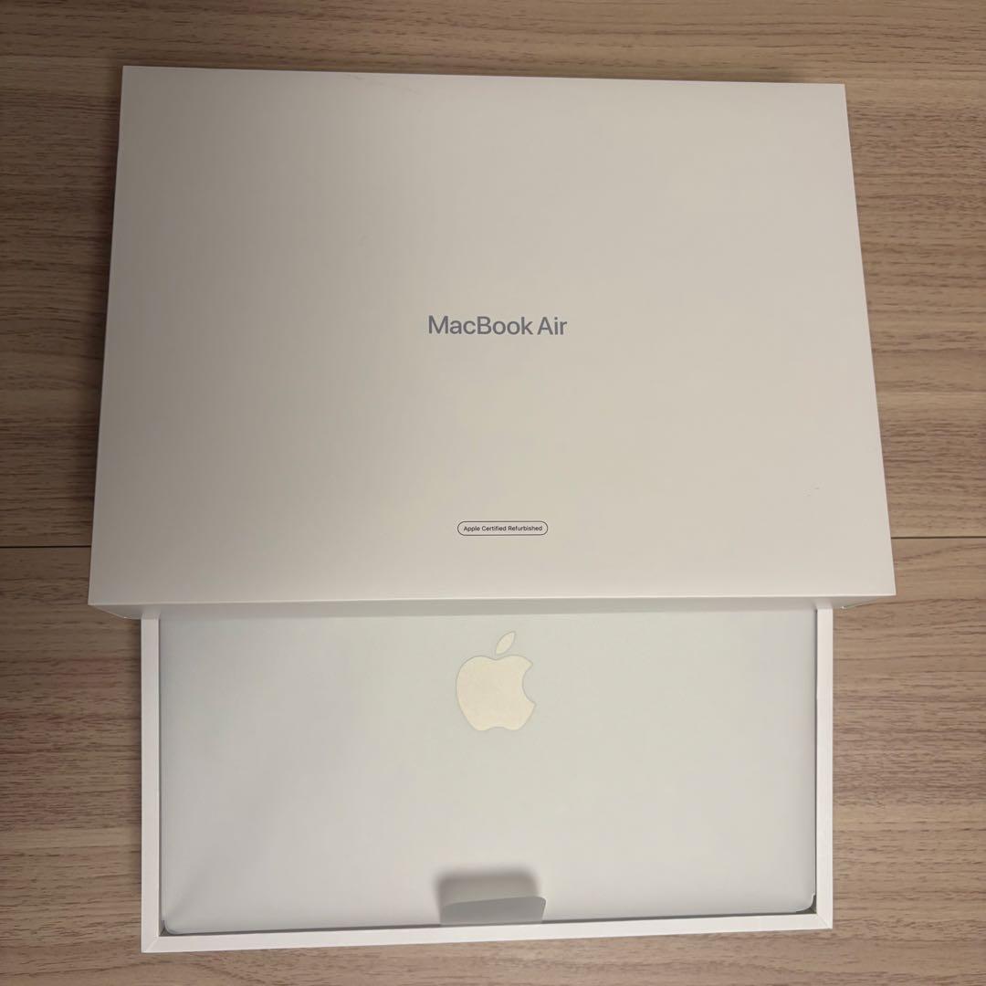 【超美品】MacBook Air M2 シルバー 16GB 512GB