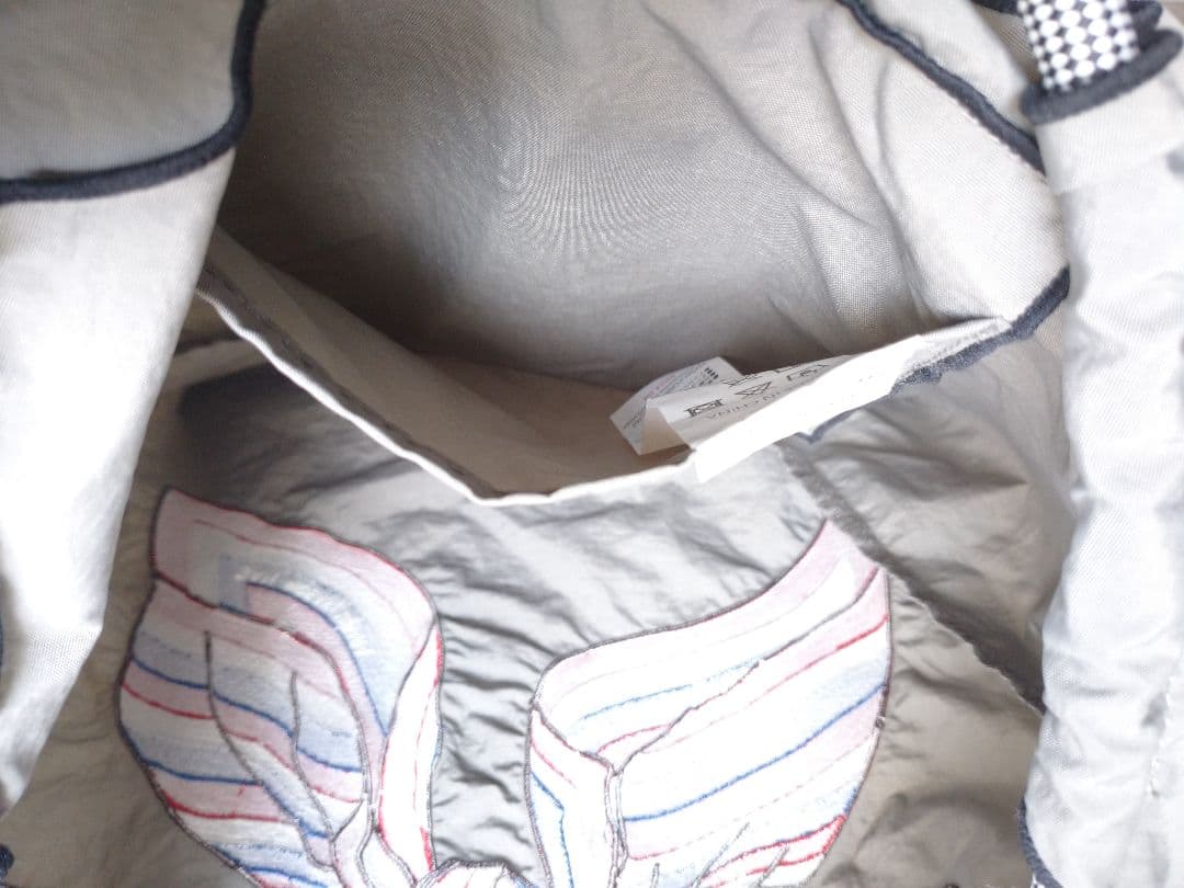 ボールアンドチェーン スカーフ柄刺繍 エコバッグ M ラシット 2点セット