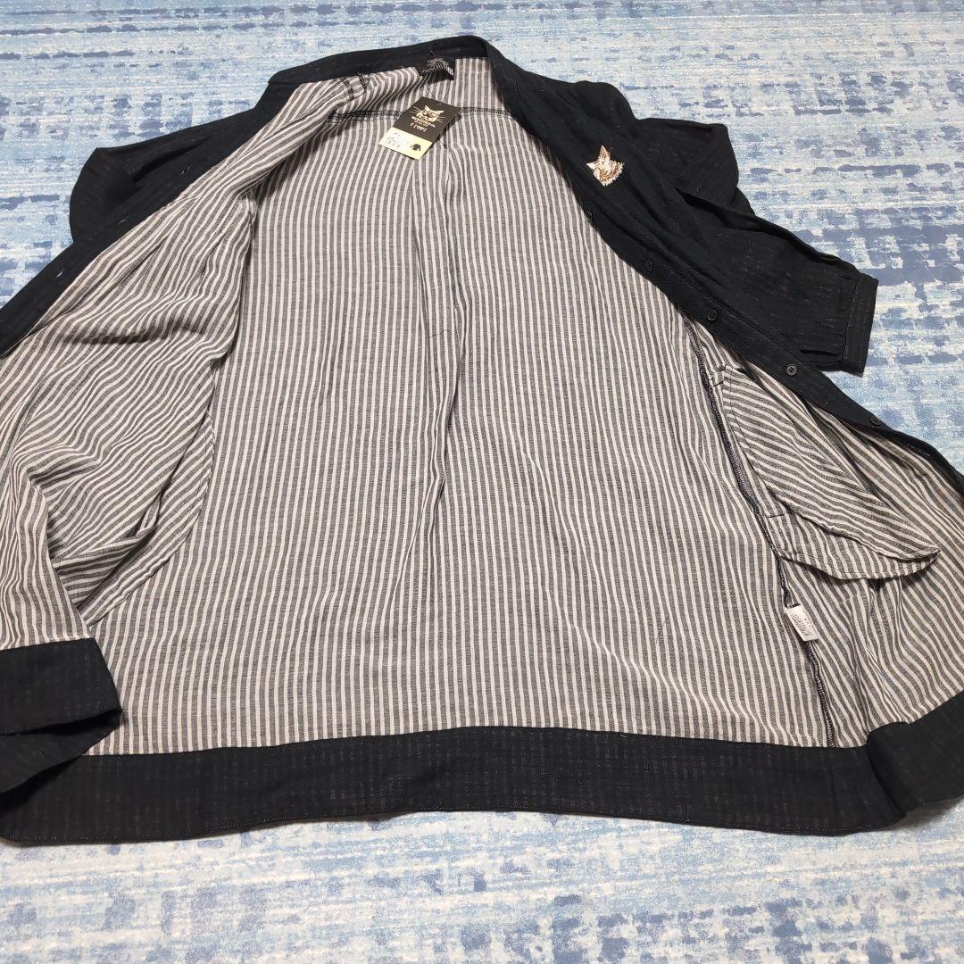 黒ロングシャツ 長袖　タグ付き新品　わちふぃーるど