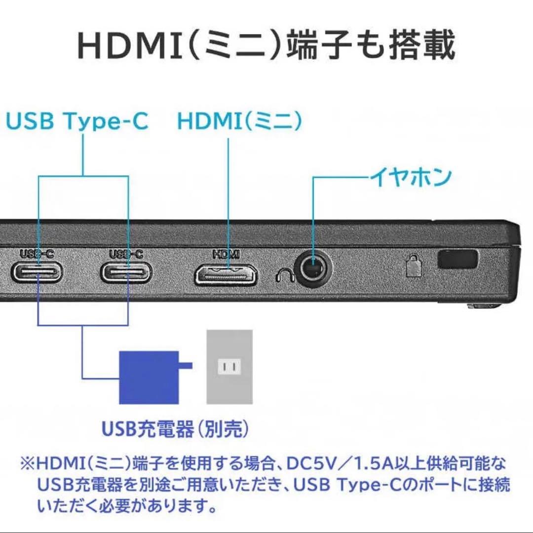 美品☆IODATA モバイルディスプレイ 17.3型 LCD-YC172A-FX