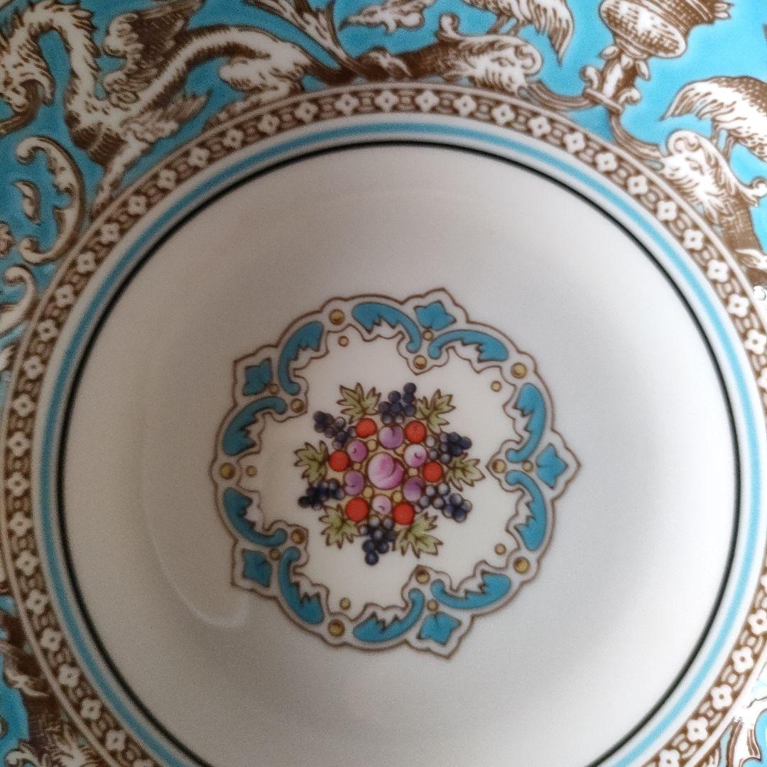 ウェッジウッド フロレンティーンTQサラダソーサー 16cm箱入