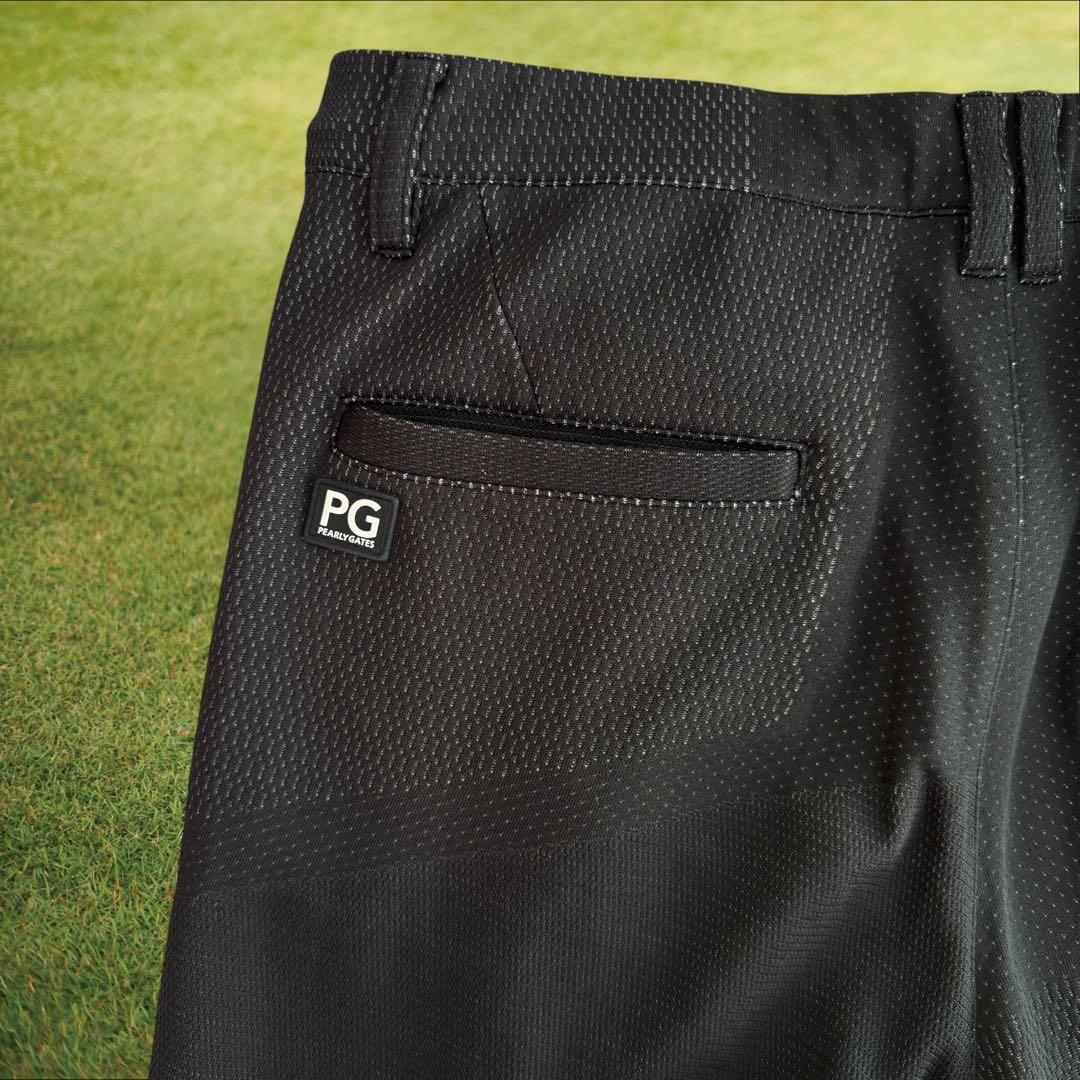 現行モデル　パーリーゲイツ　パンツ　L〜XL相当　ジャージ　ジョガー　黒　グレー