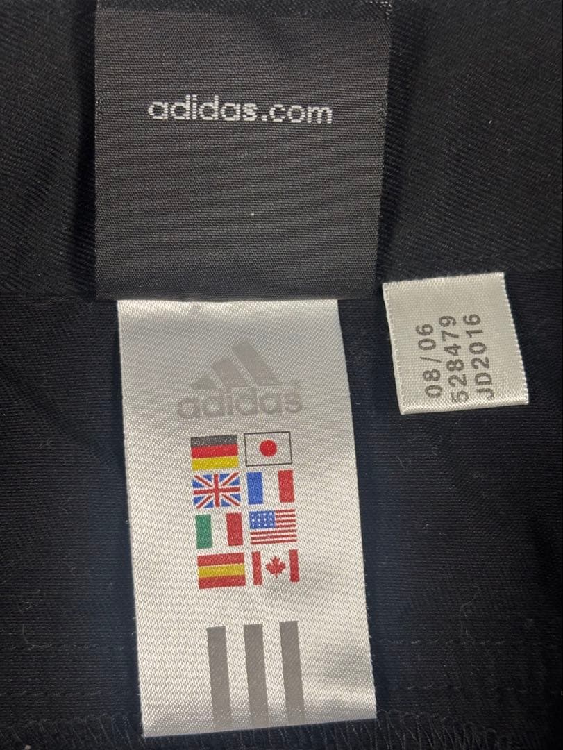 アディダス セットアップ トラックジャケット　上下セット　ブラック