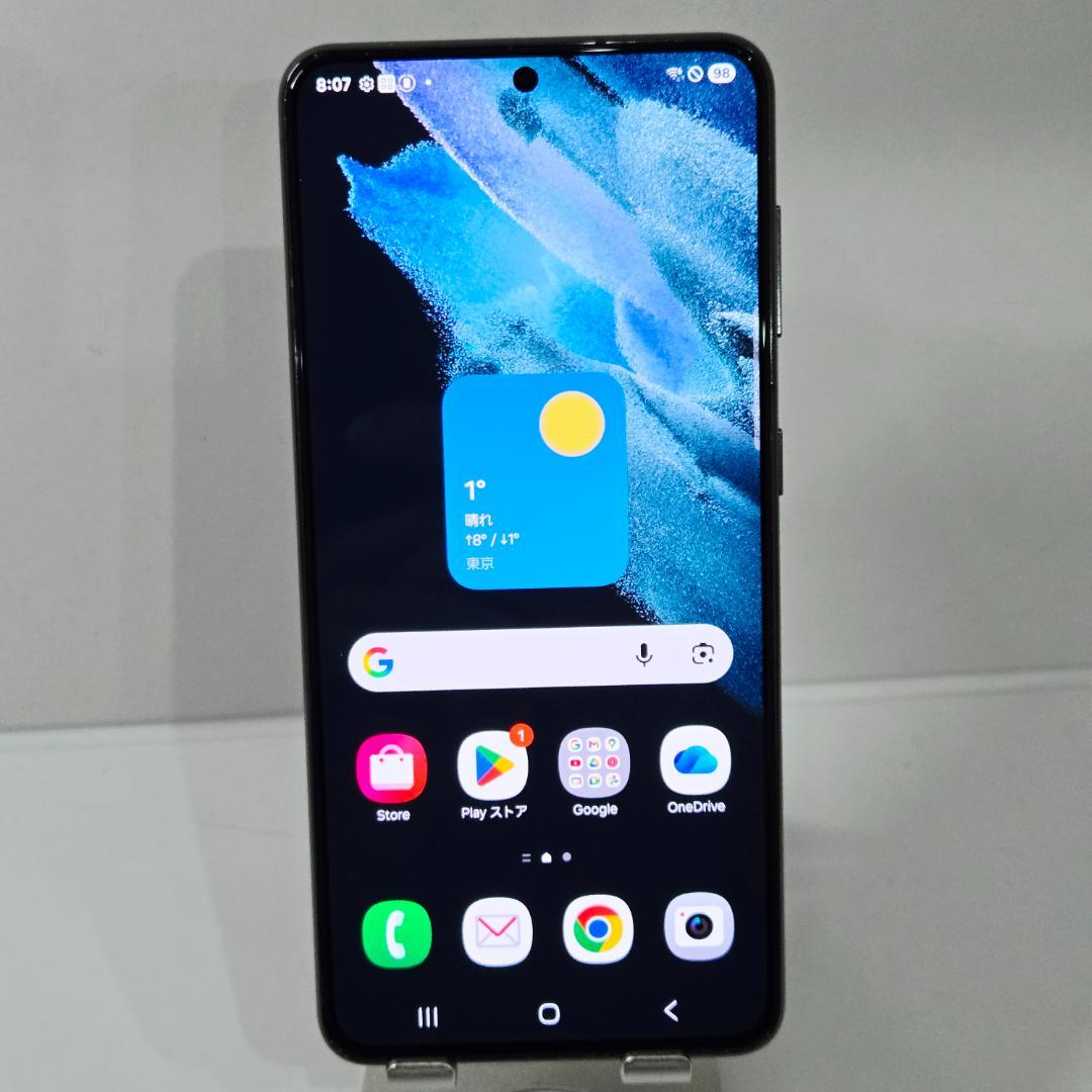 02 GalaxyS21 5G グレー SIMフリー
