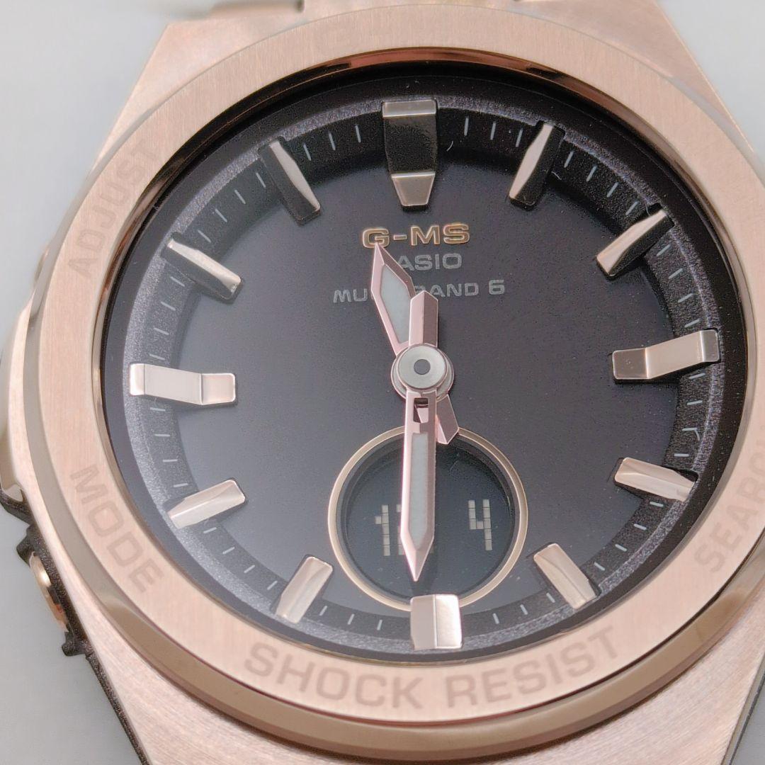 ⭐️CASIO G-MS MSG-W200CG-5AJF 電波ソーラー 美品⭐️