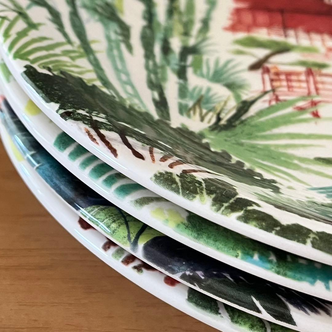 【レア美品】ジアン★ジャルダンエクストラオーディナリー★プレート4枚