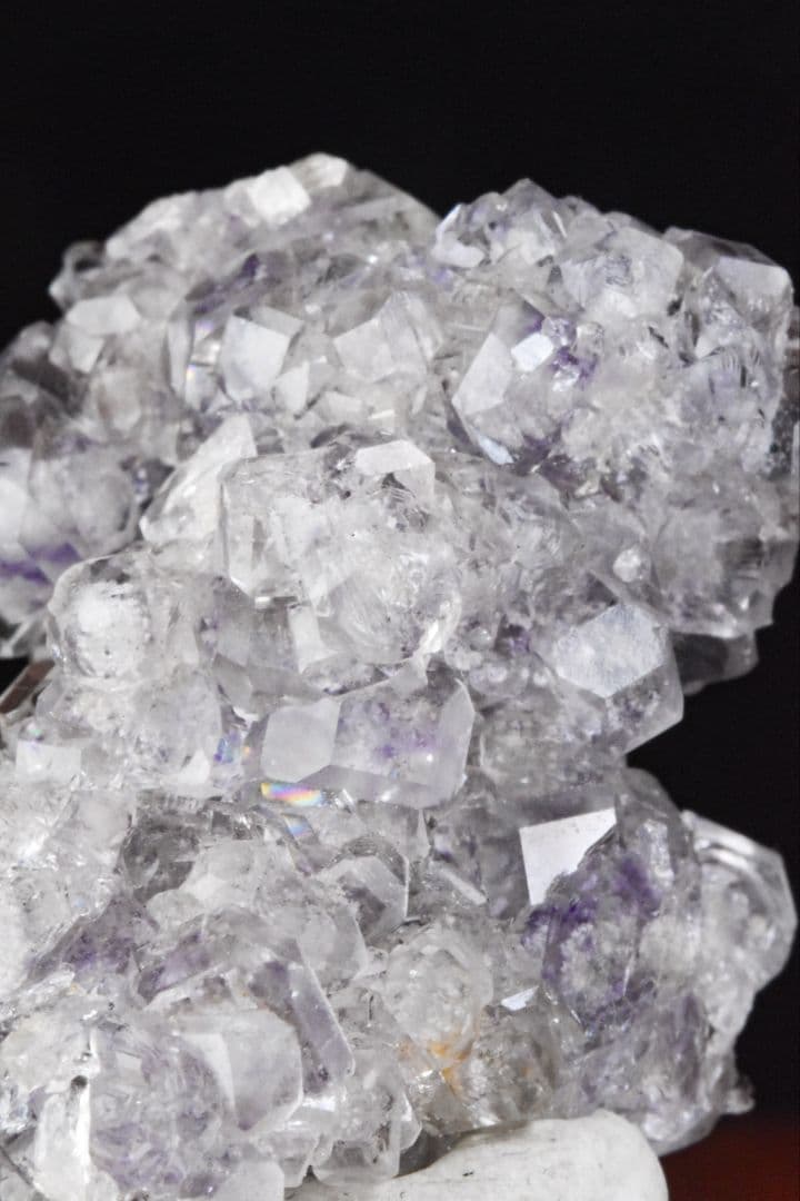 中国湖南省上堡(Shangbao)鉱山産 パープルフローライト