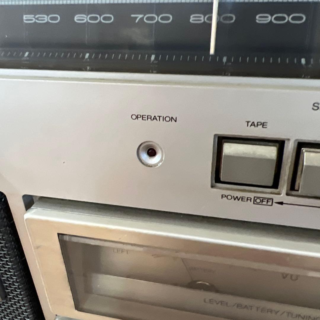 【昭和レトロ】　National ナショナル　ラジカセ　RX-5600