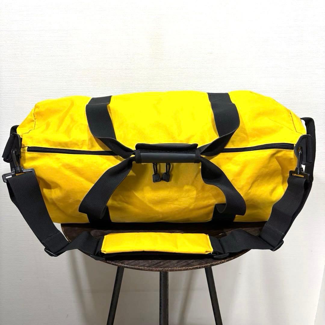 希少 00s 黄 黒 OLD GAP オールドギャップ ボストン ドラム バッグ