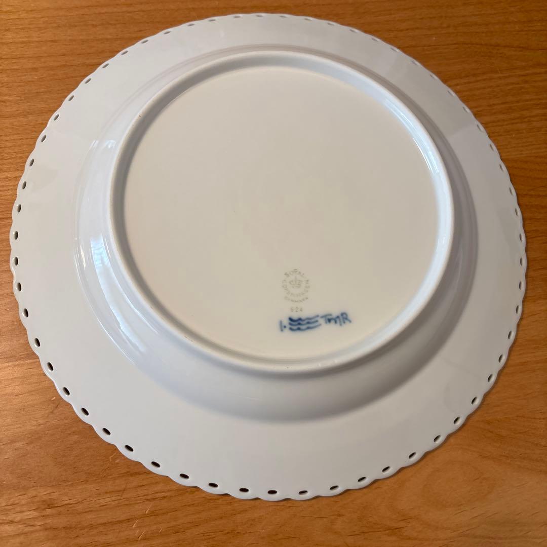 ロイヤルコペンハーゲン ブルーフルーテッドハーフレース 624 2枚セット