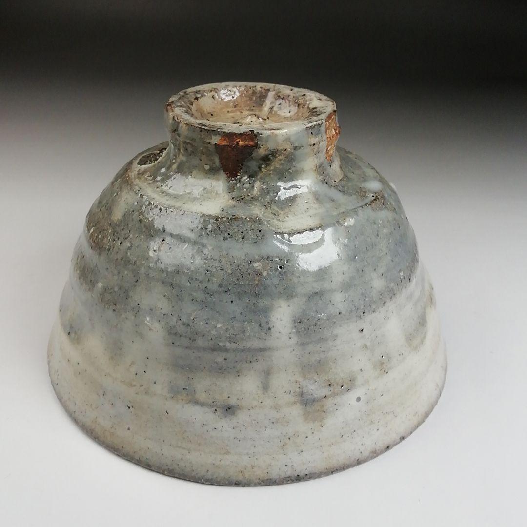 Ｓ８６４　茶碗　『唐津茶碗』『四代　中野陶痴造』　共箱　抹茶碗　茶道具