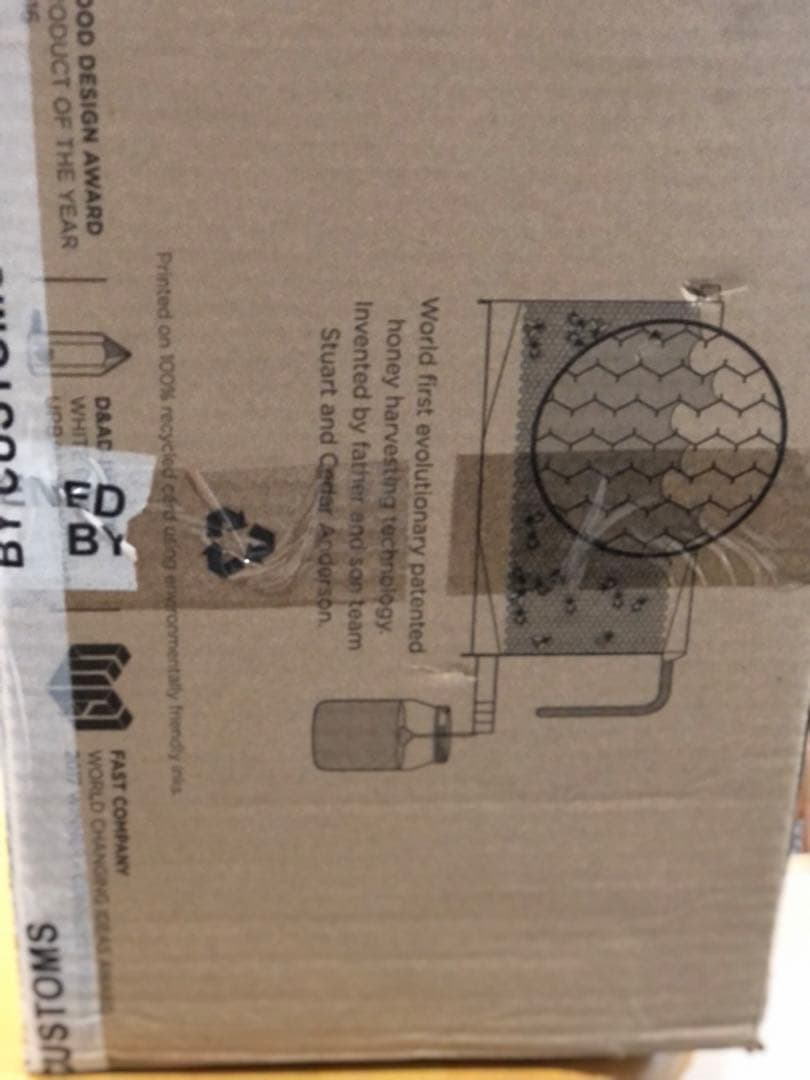 フローハイブ　蜜蜂巣箱 ミツバチ巣箱 蜜蜂飼育箱　ミツバチ飼育箱 ミツバチ養殖