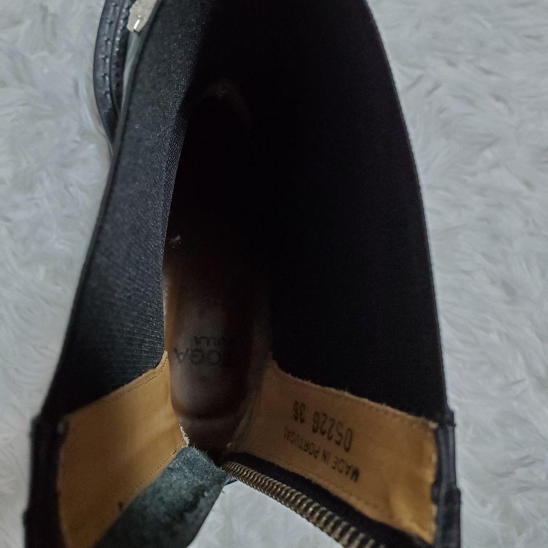 極美品✨トーガプルラ　TOGA PULLA　サイドゴアブーツ　china様