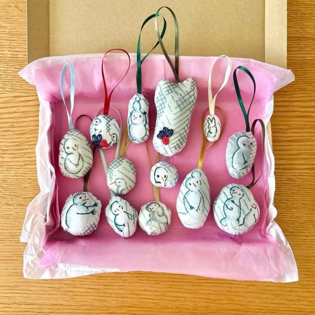 ミナペルホネン/ルミユッコとライトベリーのオーナメント+ Xmasカードのセット