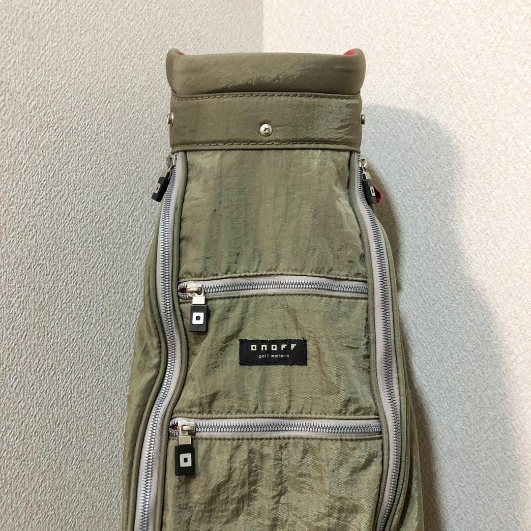 ONOFF オノフ ゴルフ キャディバッグ カート型 5分割
