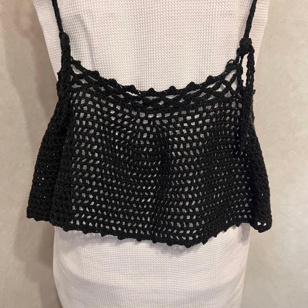 未使用【Spick and Span】 クロシェニットキャミソール