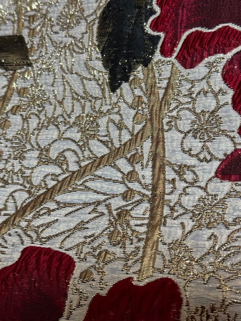 大人兵児帯【シャクヤク】　【シャクヤク紅】セット