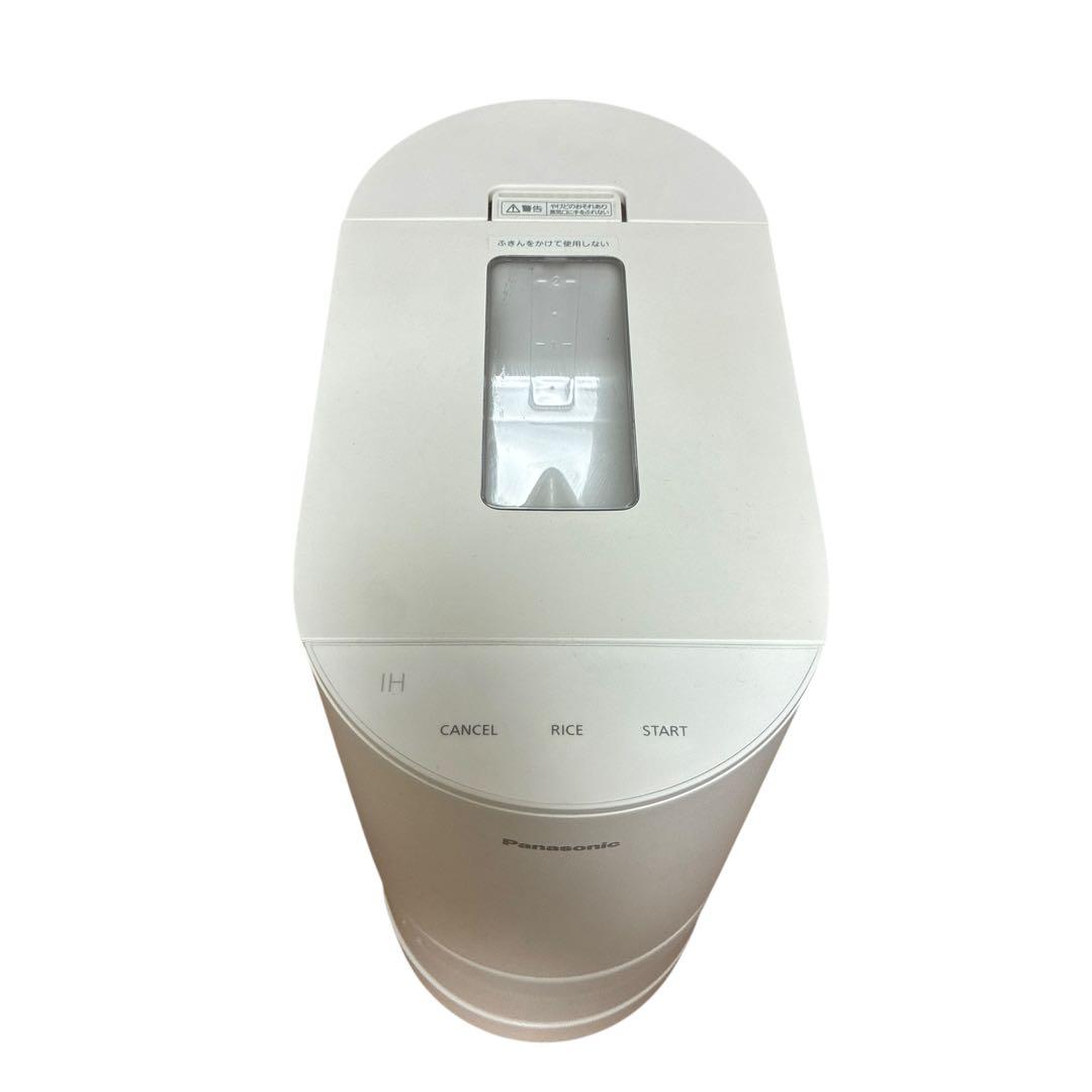 Panasonic 自動計量IH炊飯器 SR-AX1-W ホワイト 2合炊き