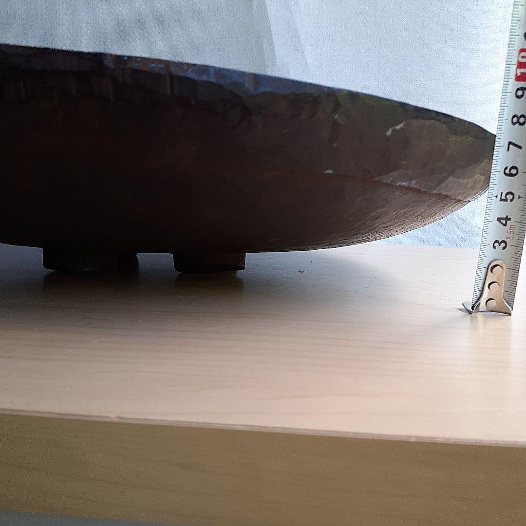 こね鉢　木彫り　くりぬき　　 木製器　古道具　アンティーク