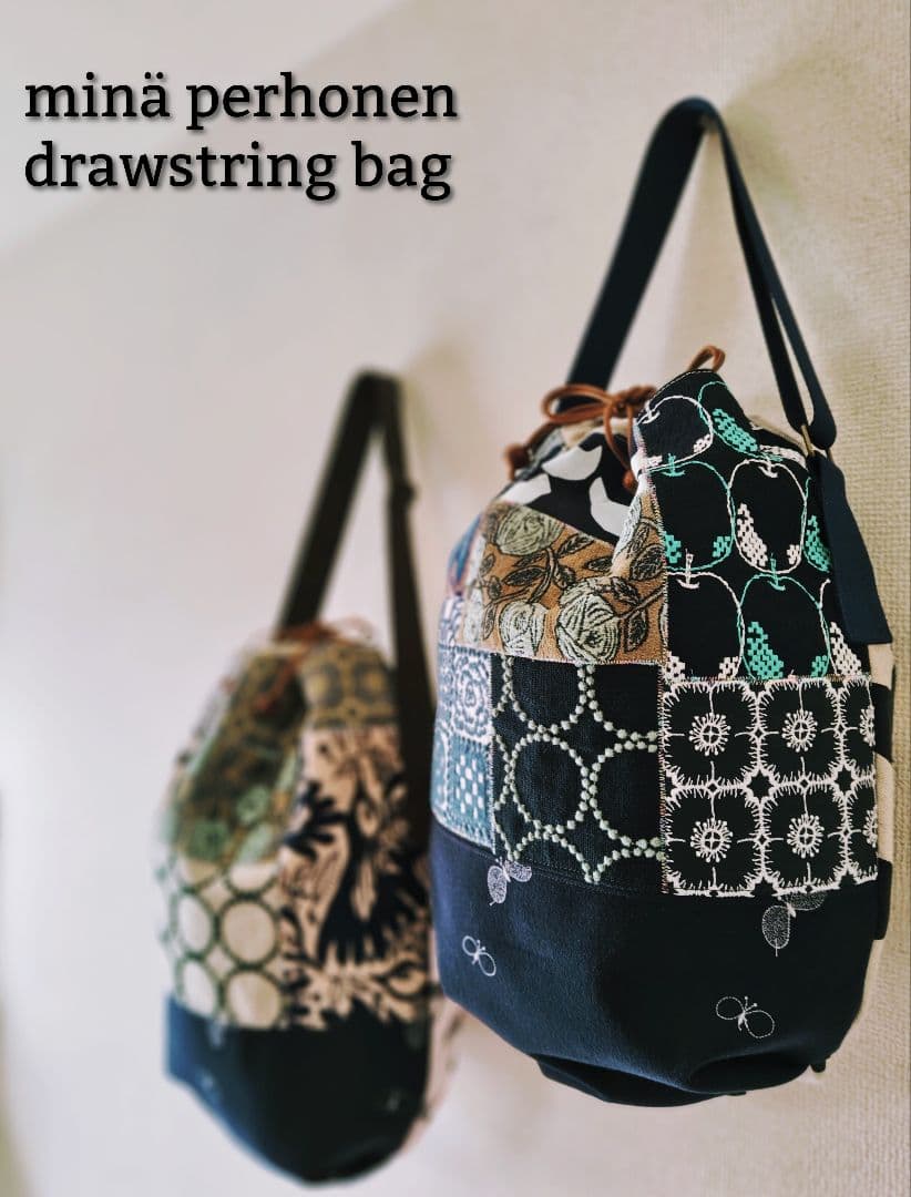 【再販ナシ】伊勢丹限定 ミナペルホネン anone-anone ドローストリング