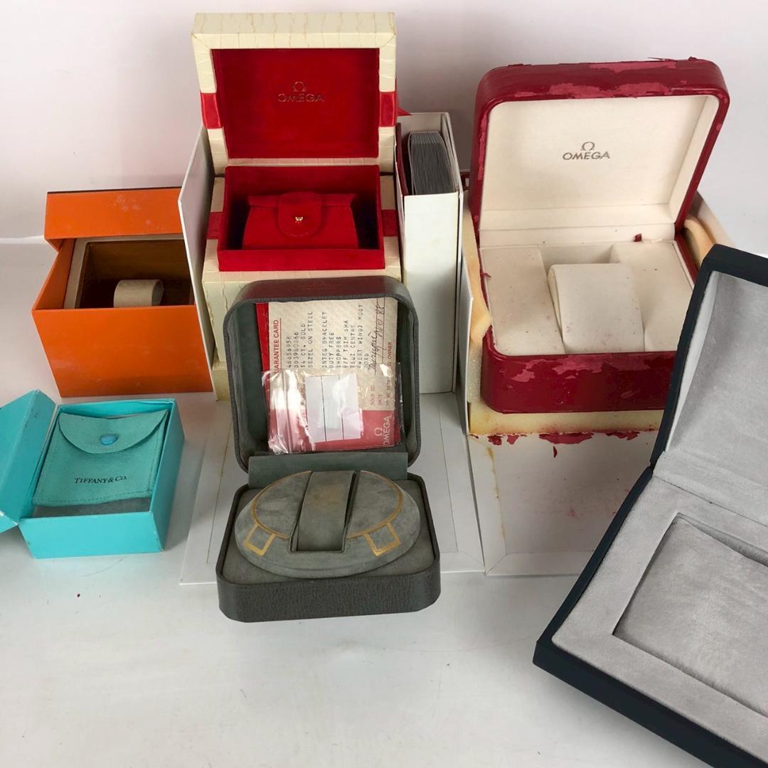 ブランド 空箱セット OMEGA Cartier HERMÈS 他 時計