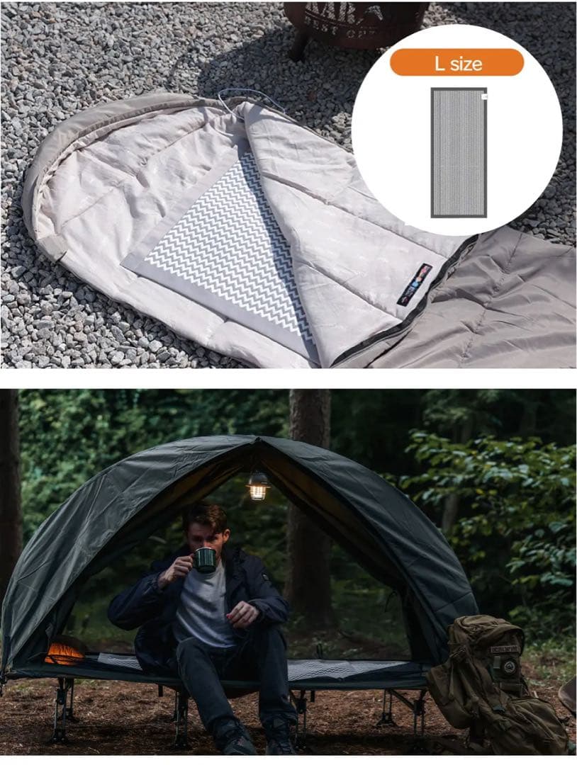 Dr.s炭素繊維マット ヒーターマット Lサイズ ポータブルマット