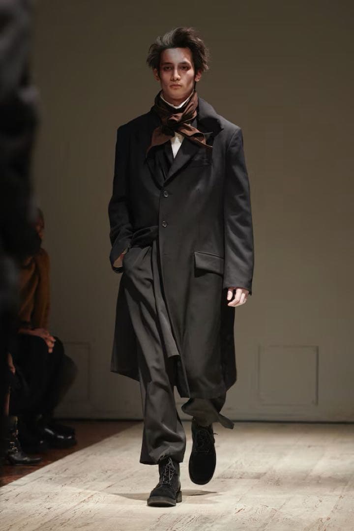 yohji yamamoto pour homme 22aw ベルベットブーツ