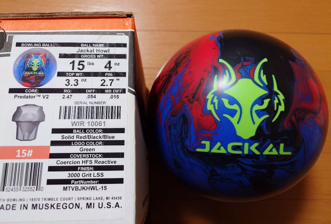 ◆MOTIV JACKAL HOWL◆ モーティブ ジャッカル・ハウル 15P