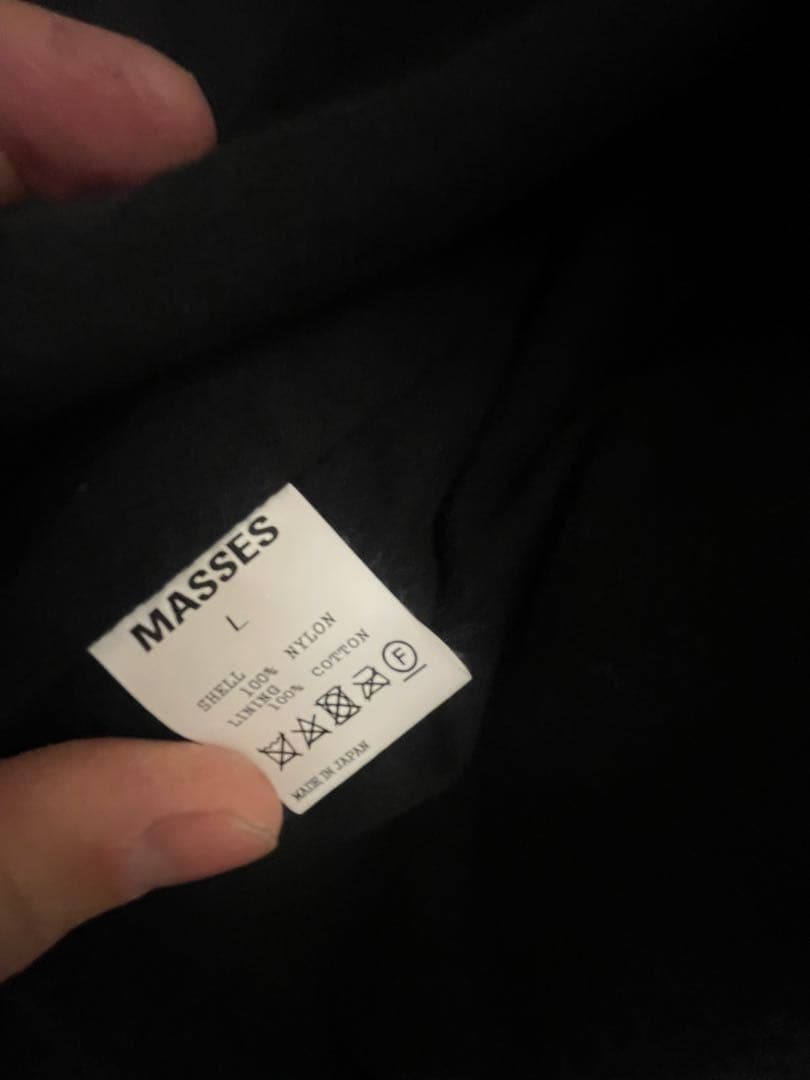 MASSES マシス　コーチジャケット　数回着の超美品