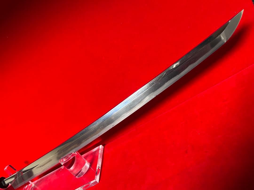 01564 包丁　マグロ包丁　完全手研　天然砥石研　切味抜群　鞘有り　未使用品