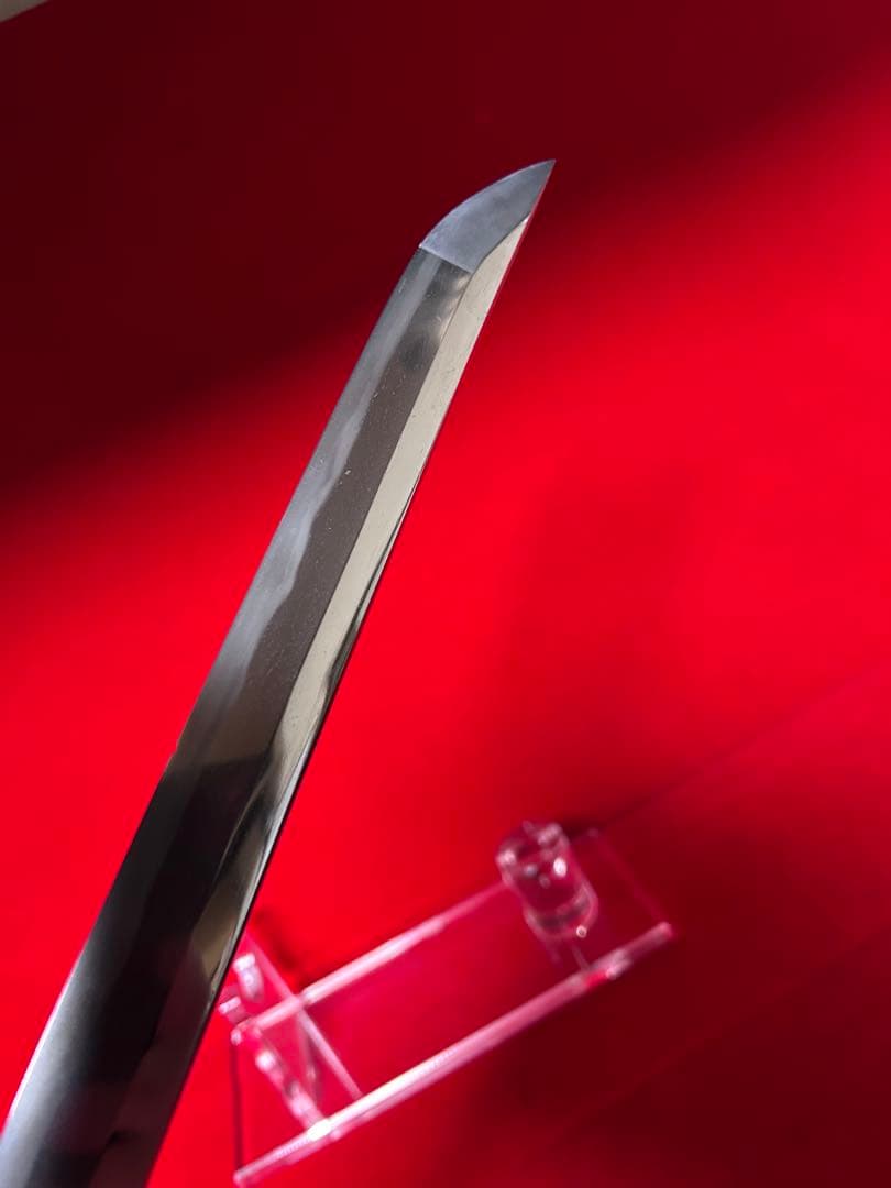 01564 包丁　マグロ包丁　完全手研　天然砥石研　切味抜群　鞘有り　未使用品