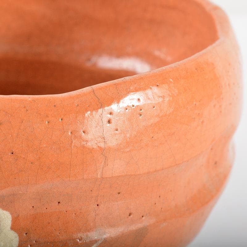 茶道具　松阪萬古焼　初午茶碗　裏千家十四代淡々斎極め箱　M　R6996