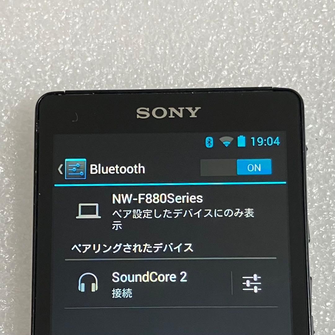 【美品　バッテリー良好】　ソニー ウォークマン　NW-F886 32GB くろ