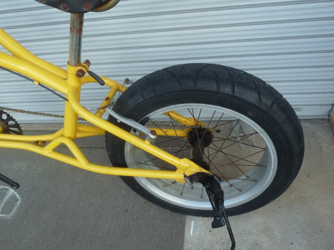 チョッパー自転車 スプリンガーフォーク　フロントディスクブレーキ　ジャンク扱い