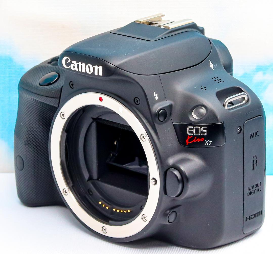 Canon kiss x7⭐️超小型一眼レフ⭐️スマホ転送♪⭐️初心者おススメ