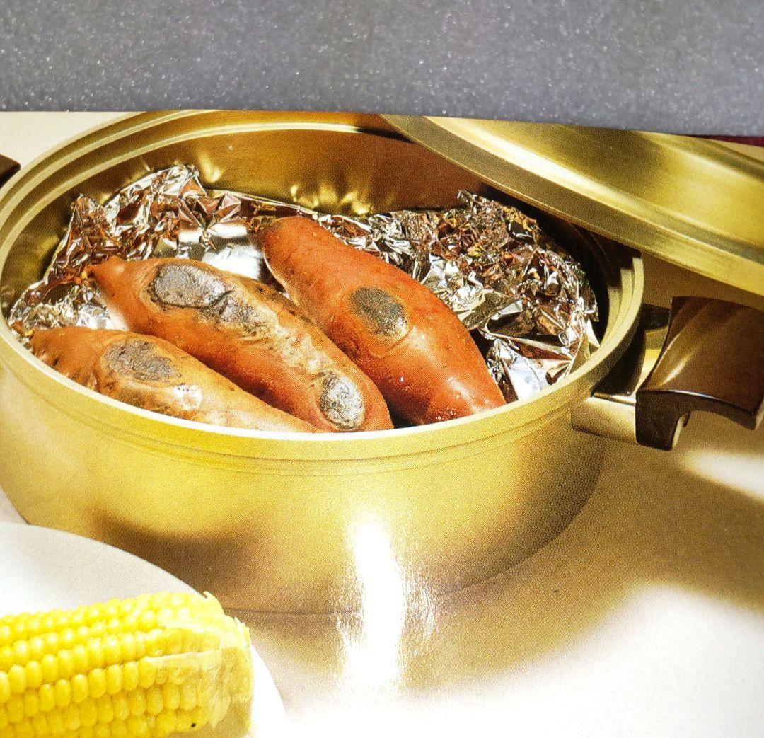 しばのキッチン両手鍋　最高級ゴールドシリーズ