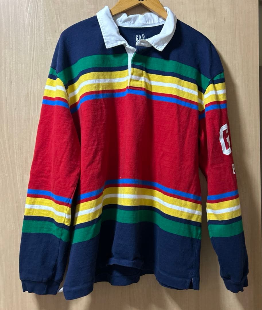 【XL】PALACE × GAP ラガーシャツ
