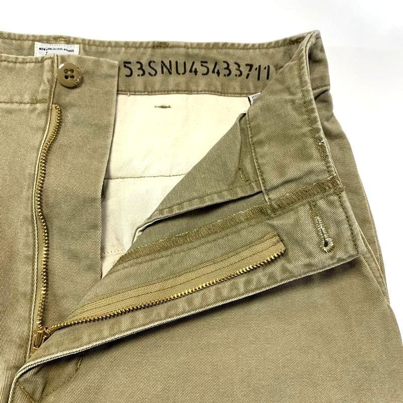 専用◎KHA:KI カーキ TYPE43 チノ ワイド トラウザーズ パンツ