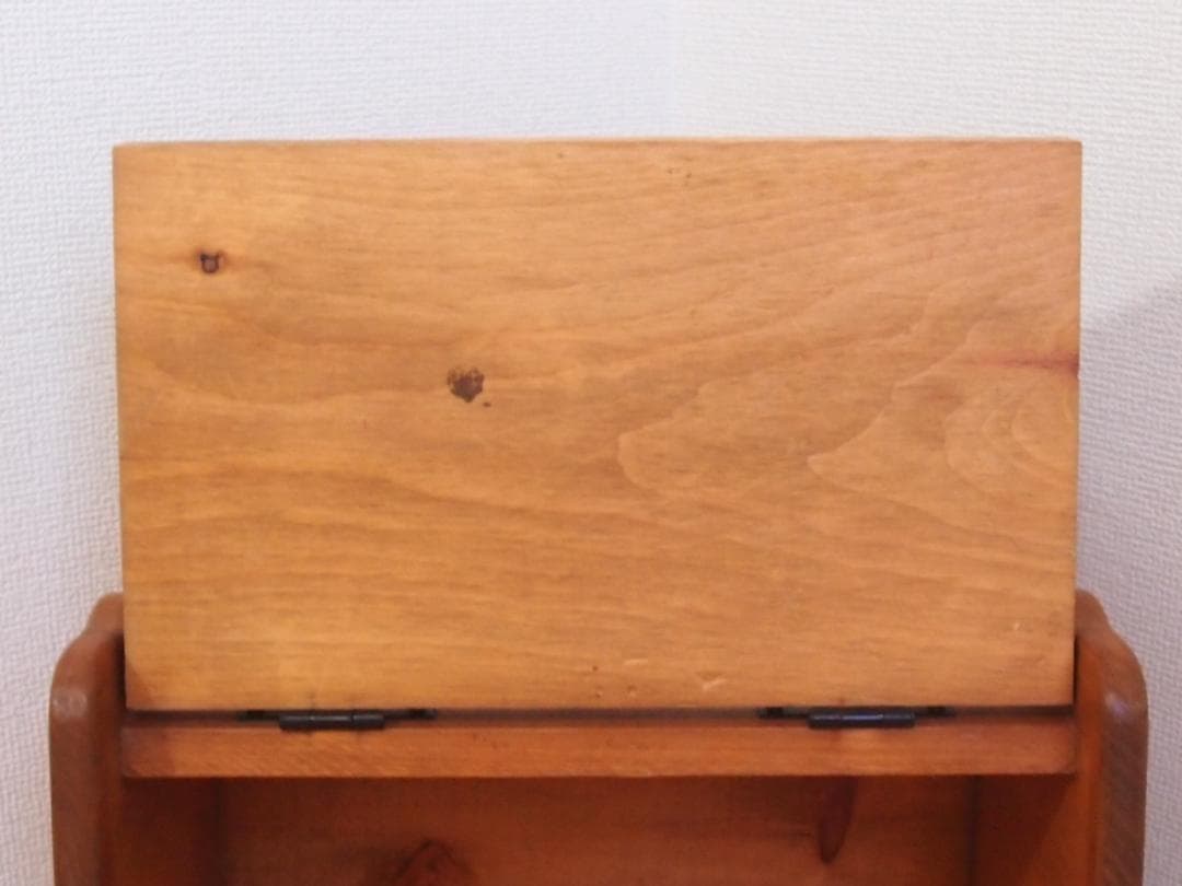 【良品】USヴィンテージ BREAD 木製 ブレッドケース/パンケース 収納家具