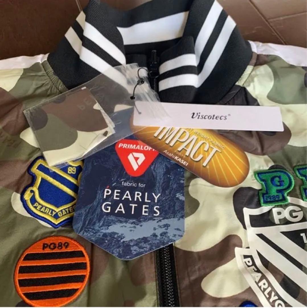 未使用品パーリーゲイツカモフラリバーシブル4wayジャケットサイズ1